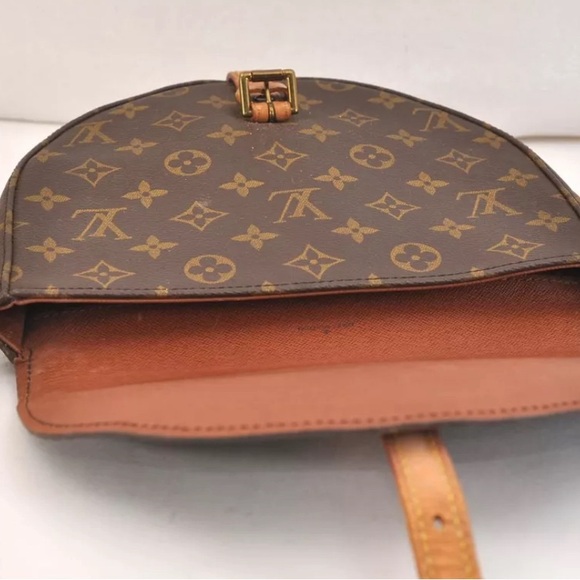 Authentic Louis Vuitton Monogram Chantilly MM Shoulder Cross Bag - Picture 11 of 15